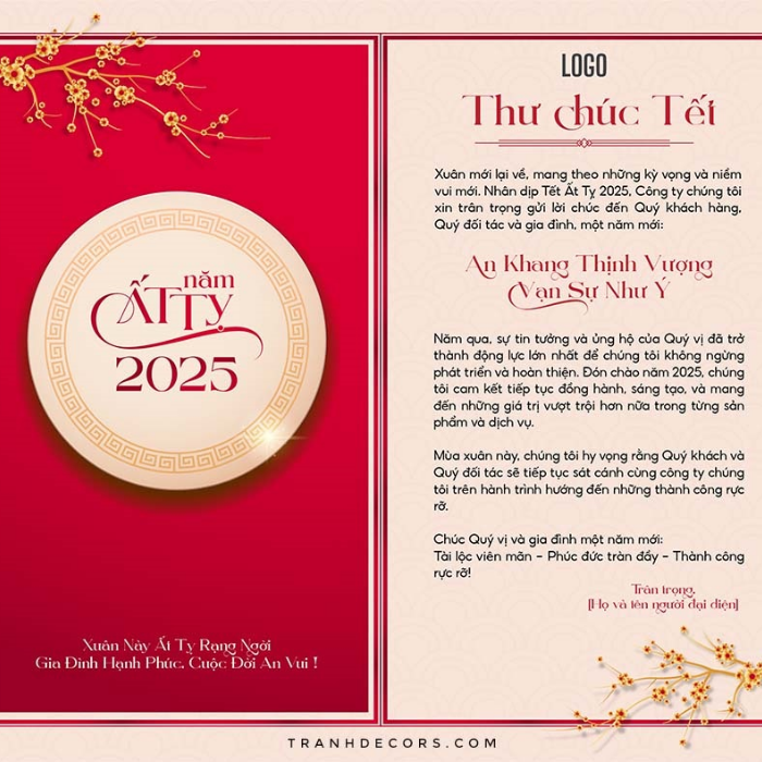 Thư chúc Tết 013